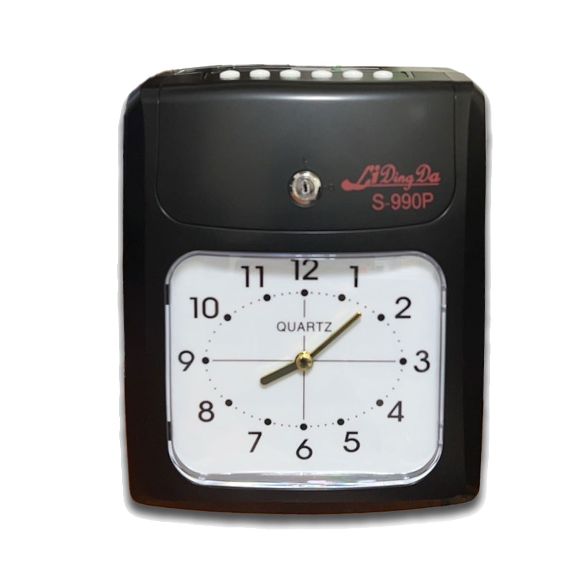 【lidingda】力頂達 990 型 指針 跟 液晶 六欄位打卡鐘 打卡機 1