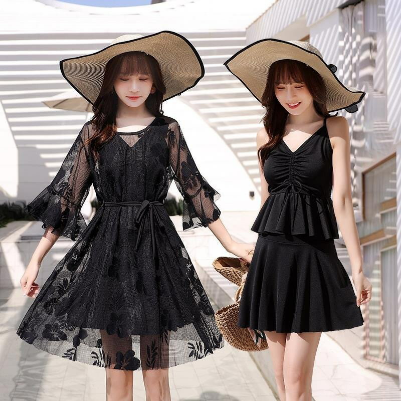 女生泳衣 泳裝女 韓國泳衣 學生泳衣 性感泳衣 泳裙 分體泳衣 三件式泳衣 溫泉泳衣 大尺碼泳衣 遮肚 顯瘦泳衣