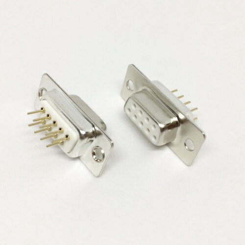 E04-09P D型9P 母座 插板180°/ D-SUB 焊板 / 插板式 接頭-10入/包 (含稅)【佑齊企業 iCmore】