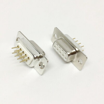 E04-09P D型9P 母座 插板180°/ D-SUB 焊板 / 插板式 接頭-10入/包 (含稅)【佑齊企業 iCmore】