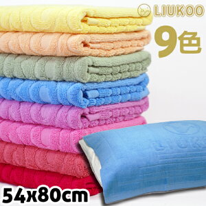 【衣襪酷】純棉多彩枕巾 一套兩入 舒適觸感 台灣製 英國LIUKOO