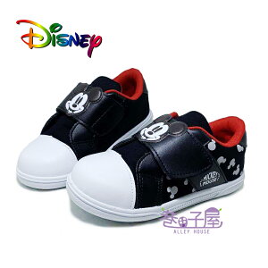 DISNEY迪士尼 童款米奇圖標運動休閒鞋 [121452] 黑 MIT台灣製造【巷子屋】