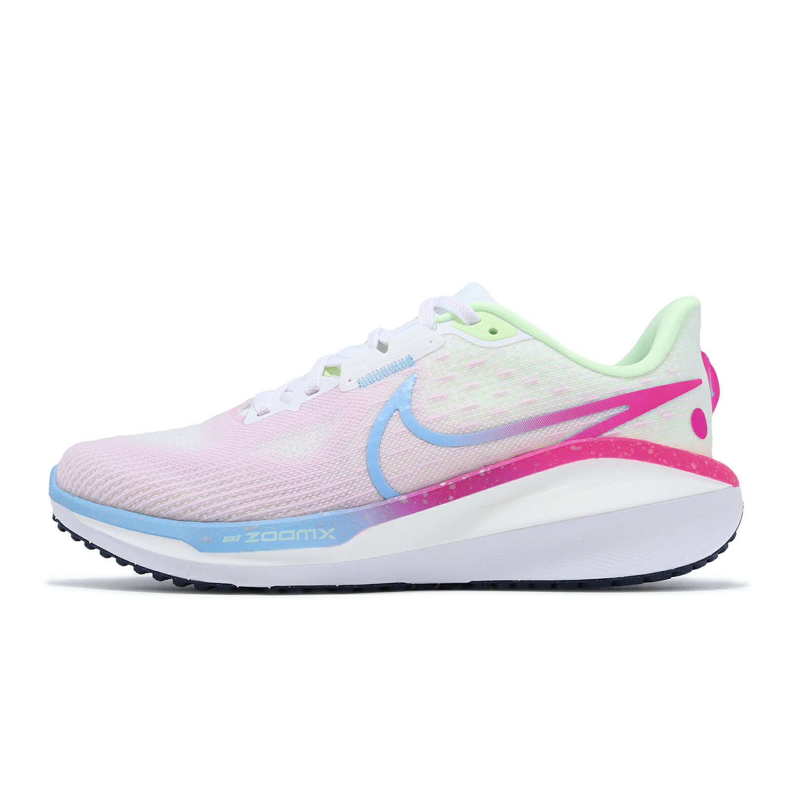 Nike 慢跑鞋 Wmns Vomero 17 女鞋 粉 白 輕量 支撐 回彈 路跑 運動鞋 FZ3974-686
