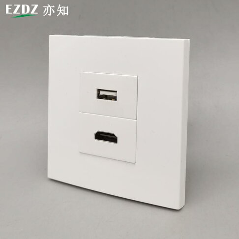 【優選百貨】86型HDMI高清2.0免焊接線高清4K影音USB免焊模塊2.0USB數據延長HDMI 轉接線 分配器 高清 | 優選百貨 ...