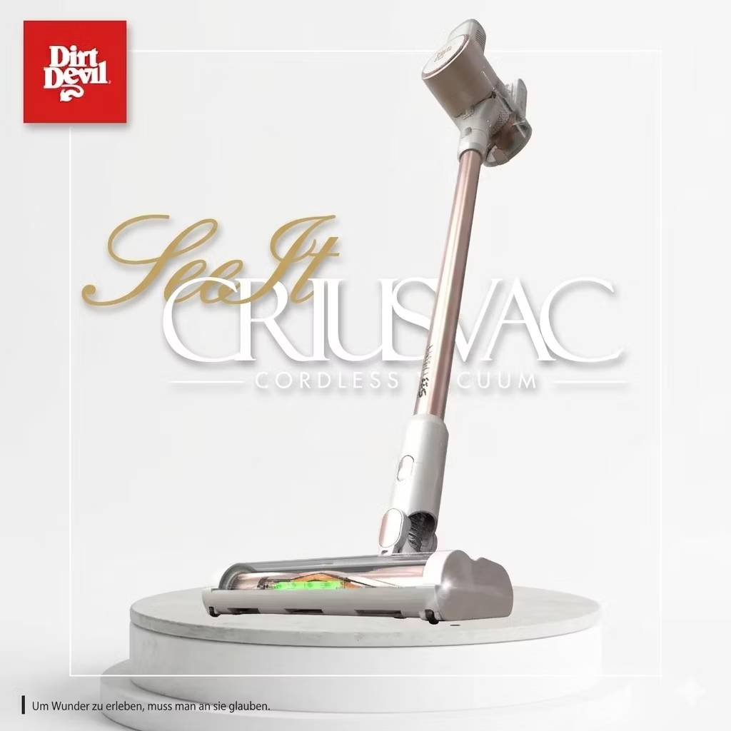 中和 Dirt Devil S33 高效過濾鋰電無線吸塵器