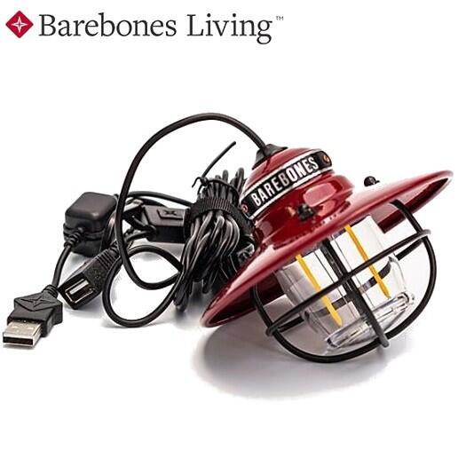 Barebones 愛迪生垂吊營燈/LED露營燈 Edison Pendant Light LIV-266 紅