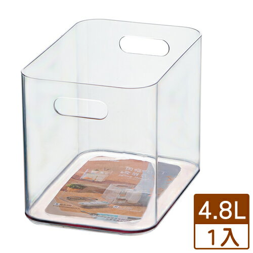 KEYWAY聯府 閃亮PET收納盒-4.8L(透明)【愛買】