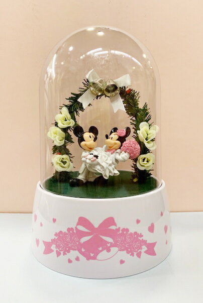 【震撼精品百貨】Micky Mouse 米奇/米妮 迪士尼電燈結婚擺飾-花園#24861 震撼日式精品百貨