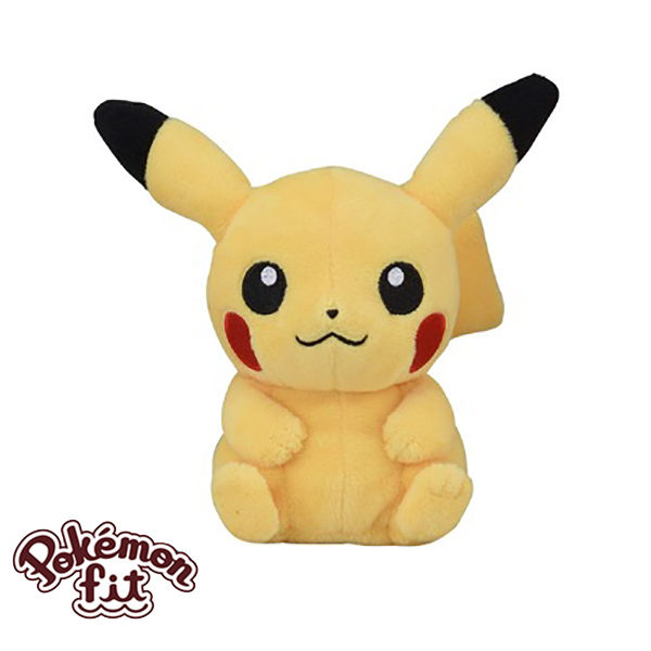 皮卡丘 絨毛玩偶 娃娃 Pokemon Fit 寶可夢 神奇寶貝 日本正品 該該貝比日本精品 ☆