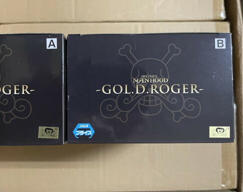 BANDAI 景品 日版 金證 海賊王 航海王 MANHOOD 白鬍子 艾德華 羅傑 彩色 對戰 場景組 3