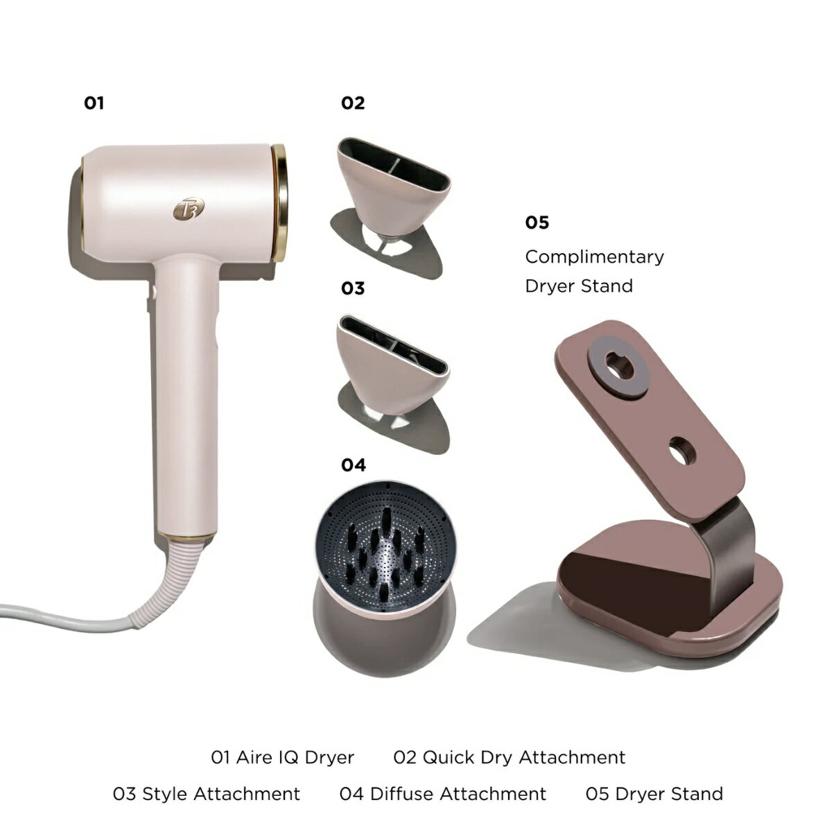 美國直送  t3 air iq  智能吹風機   旗艦款