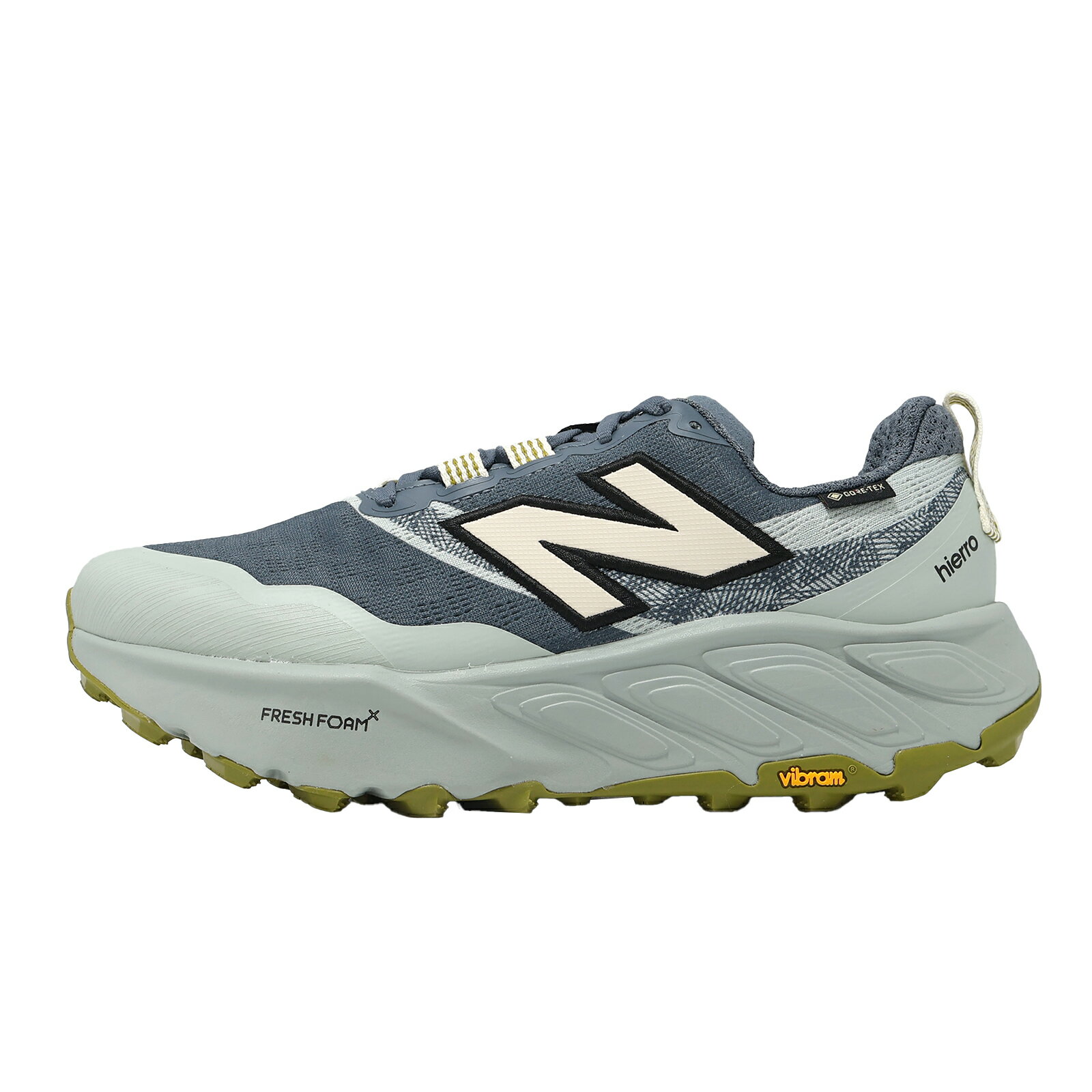 New Balance NB 越野跑鞋 Hierro V9 GTX D 寬楦 女鞋 藍 防水 黃金大底 戶外 WHIG643-D