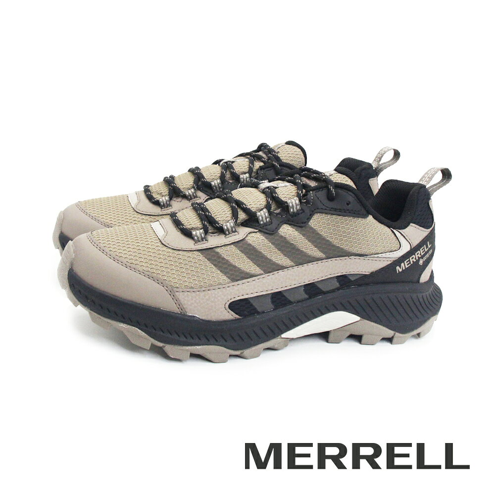 MERRELL(男)SPEED STRIKE 2 GTX防水登山健行運動鞋 男鞋-淺褐色
