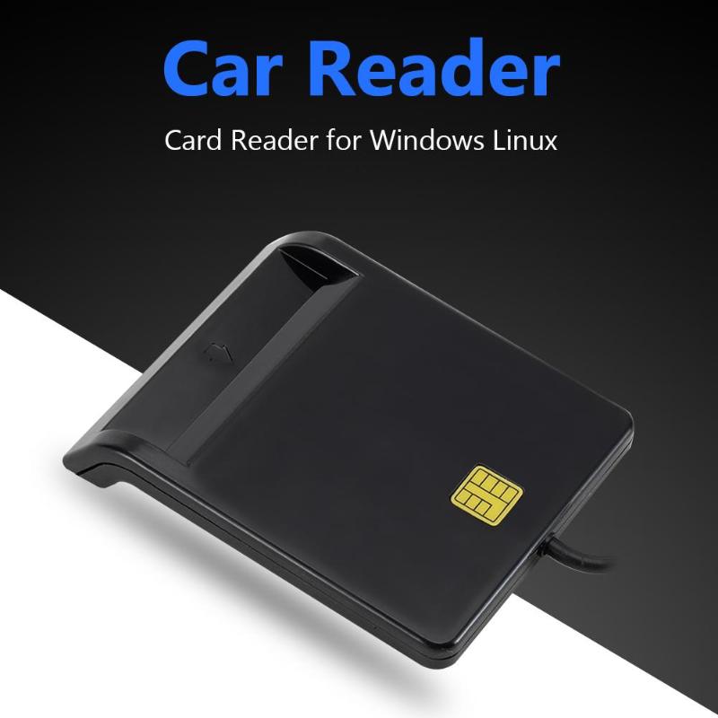 USB Smart Card Reader DNIE ATM CAC IC ID SIM Card Reader fo