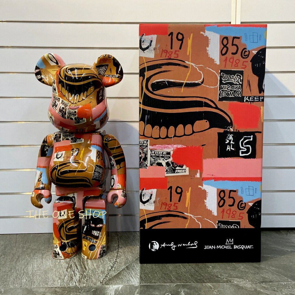 TheOneShop BE@RBRICK ANDY WARHOL BASQUIAT 2 安迪沃荷巴斯奇亞