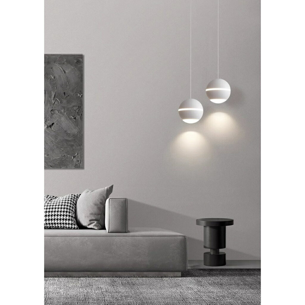 Ball 球型自由升降吊燈 吊線燈 小吊燈 單頭吊燈 7W LED 110-220V 2