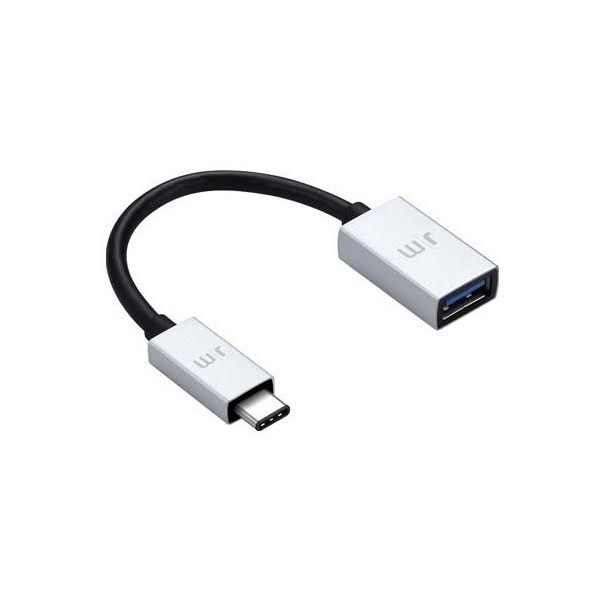 Just Mobile AluCable™ USB-C 3.1 to USB 鋁質轉接器