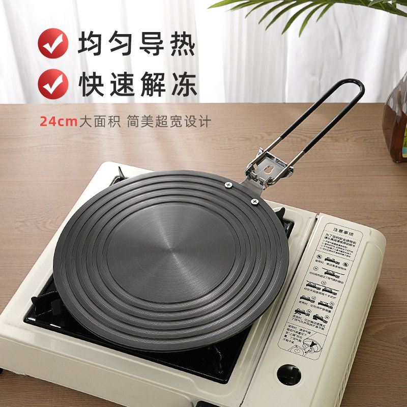 臺灣公司貨 免運 導熱板防燒黑鍋底煤氣灶解凍加熱隔熱板燃氣灶多功能導熱盤家用