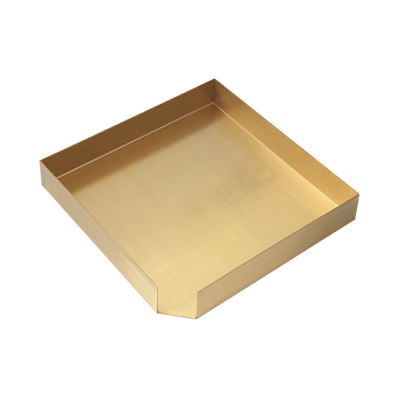 普洱茶餅盤分茶盤黃銅開茶器茶餅托盤收納分茶器茶具配件撬茶餅 1