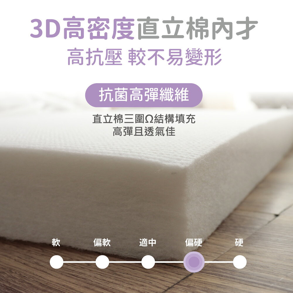 多款任選-絲棉柔亞藤蓆抗菌極厚8cm三折床墊 / 雙人加大6X6尺 5