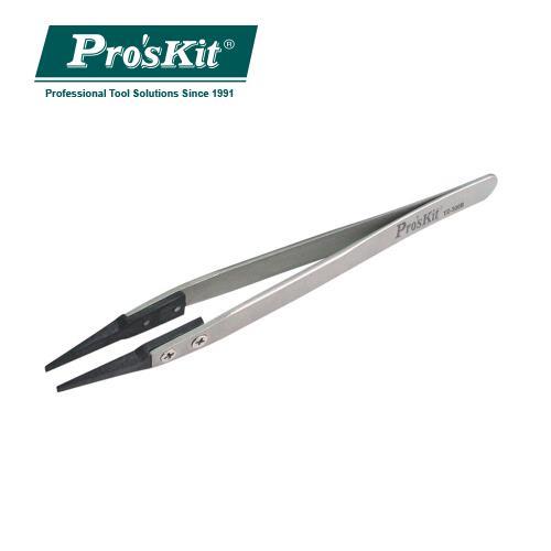 ProsKit 寶工 TZ-300B 防靜電圓尖碳纖維鑷子(125mm)原價300(省60)