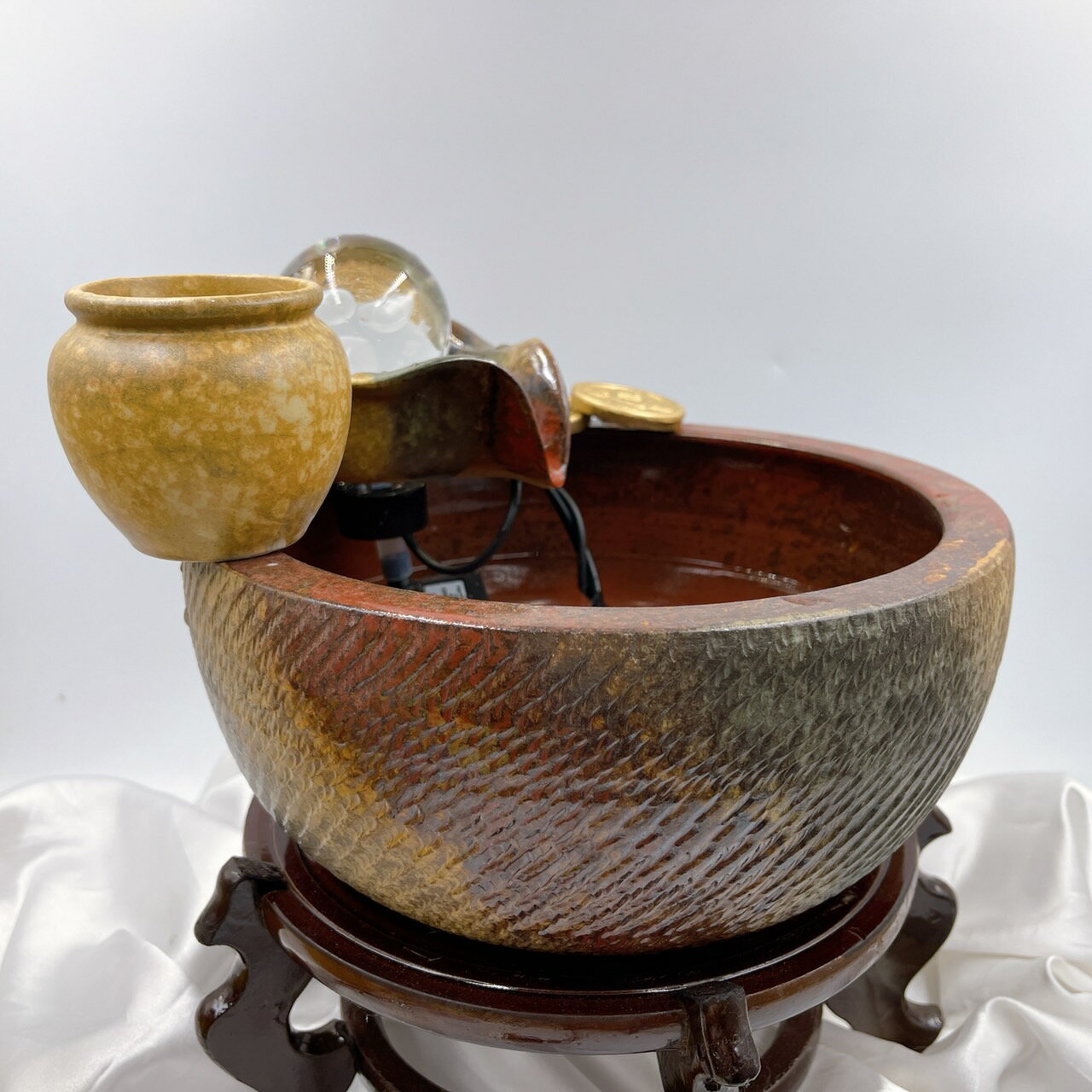 Sweet Heart 田芯開運精選 💯台灣現貨 MIT鶯歌 陶瓷 五行 招財進寶 時來運轉 流水 盆 (五行大款) 5