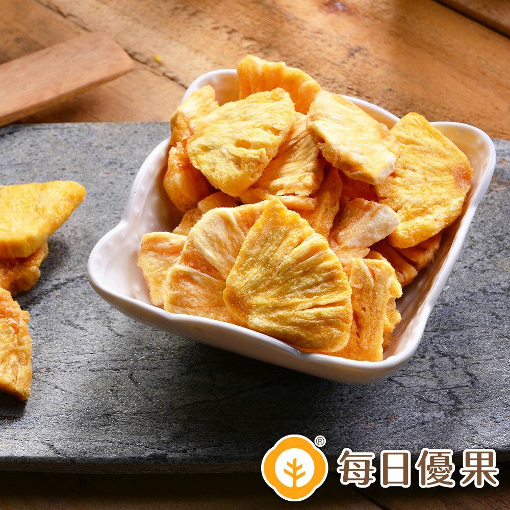 鳳梨脆片100公克【每日優果】