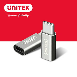 【樂天限定_滿499免運】UNITEK 優越者Type-C to Micro USB轉接頭 (Y-A027AGY)