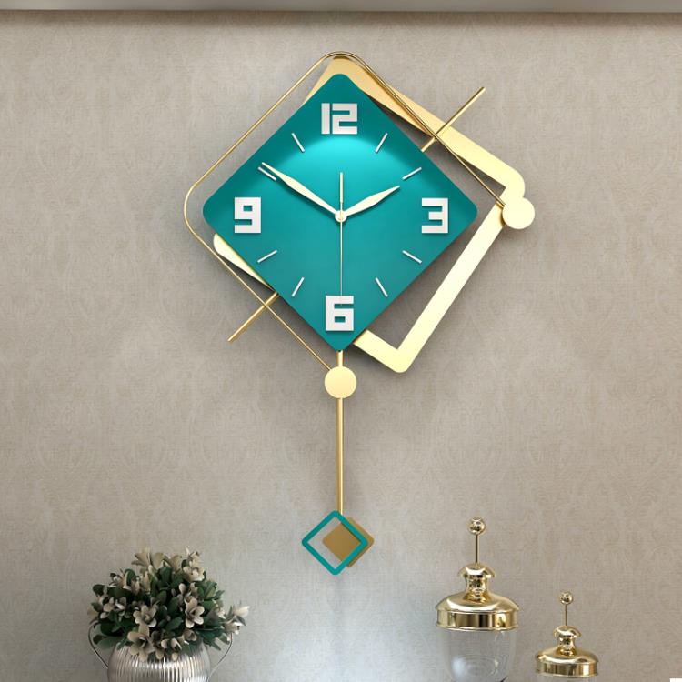 北歐鐘錶掛鐘客廳家用時尚創意掛錶現代簡約大氣網紅裝飾時鐘掛墻 全館免運
