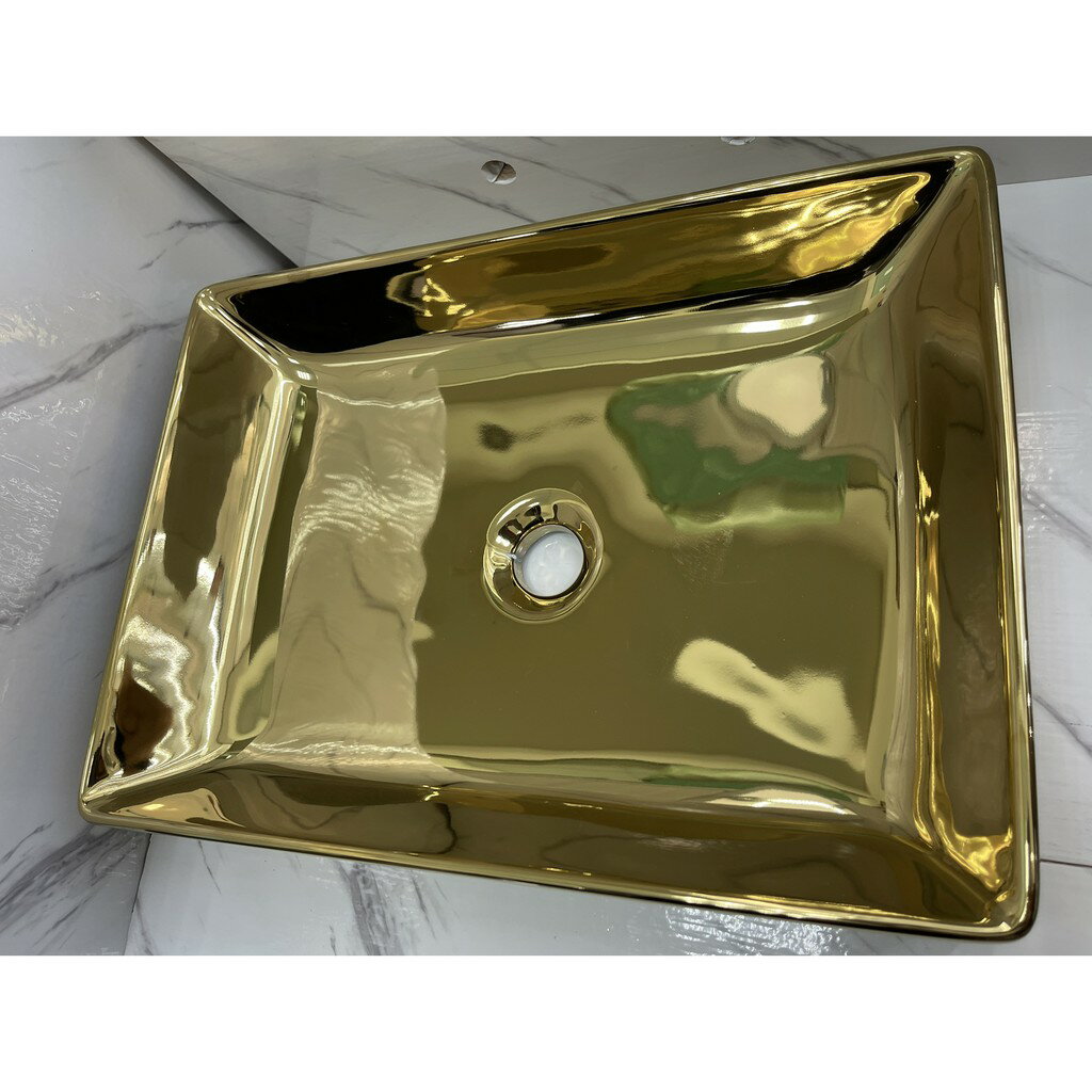 【金色面盆】金盆/陶瓷面盆【領券滿額再折千11/30止】