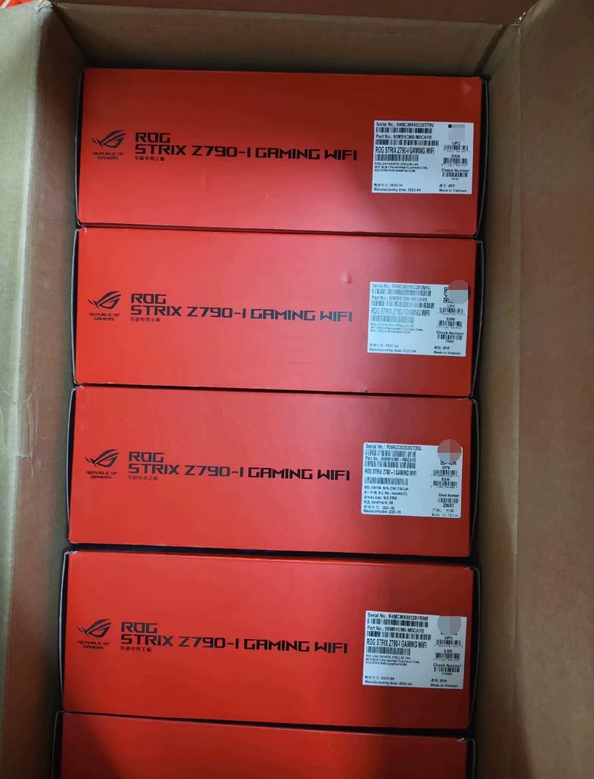 全新華碩ROG STRIX Z790-I GAMING WIFI主機板 電競主機板 ITX迷你板 WiFi6 現貨速發 支援13代