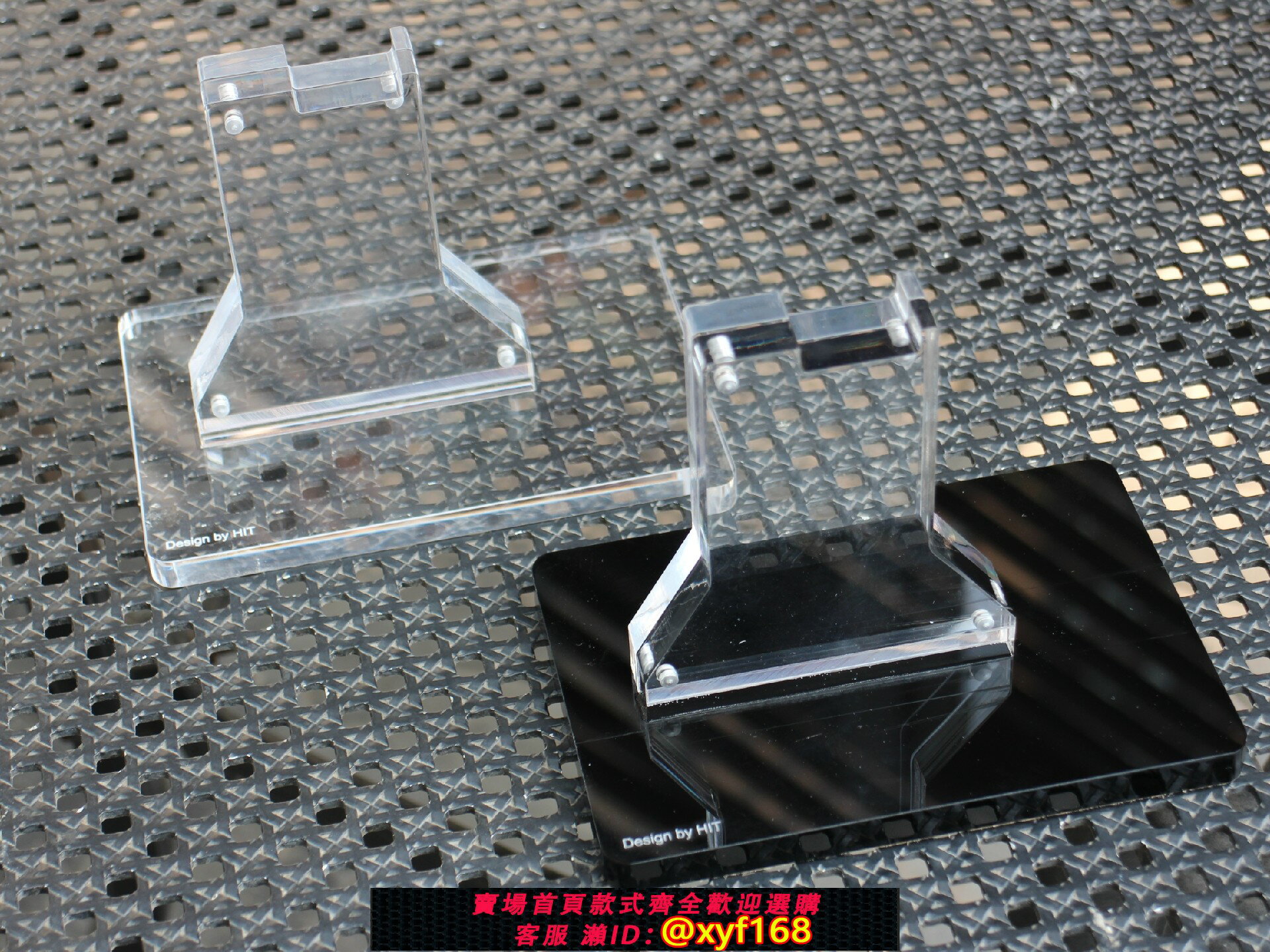 {保固一年 可打統編}軟彈透明亞克力ar展示架玩具槍M4模型支架可更換裝飾紙