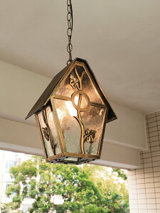 戶外吊燈防水歐式創意過道葡萄架燈室外美式別墅陽臺庭院涼亭燈具