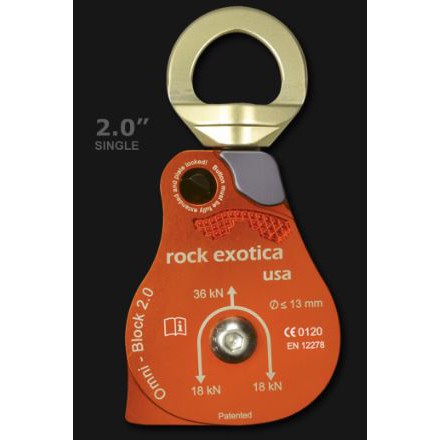 [全新正品]Rock Exotica-OMNI-BLOCK SWIVEL PULLEY 2.0萬象滑輪