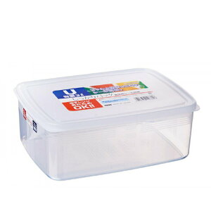 日本製 保鮮盒 方形保存容器 可微波(3000ml) [大買家]