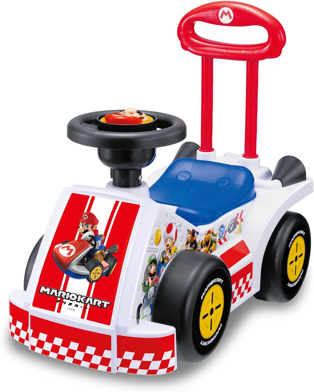 免運 日本 JOYPALETTE 瑪利歐賽車 Lets a Go! 兒童 滑步車 助步車 玩具車 20種聲音 耐重25kg 禮物