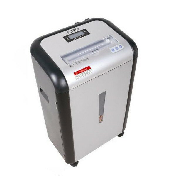 歐元 EURO JP-850C短碎式靜音碎紙機 【35公升/可碎信用卡、CD、訂書針】