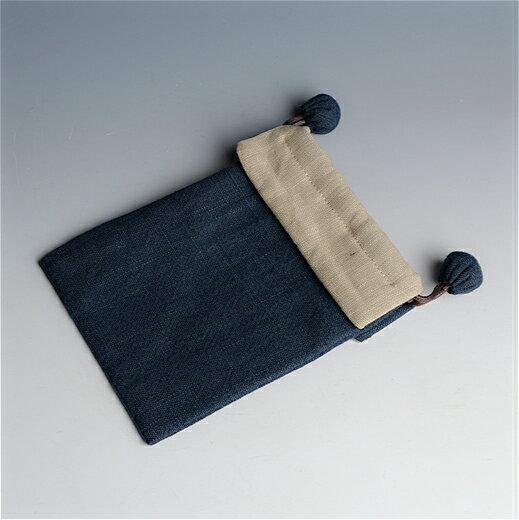 復古棉麻手串袋 文玩袋 收納布包茶杯袋手串包茶具布包茶具茶布袋 9