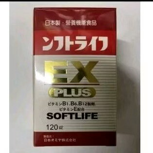 日本製造 美樂佳 舒力活錠 活力B群 EX PLUS 120錠 穀維素 公司貨 宇強