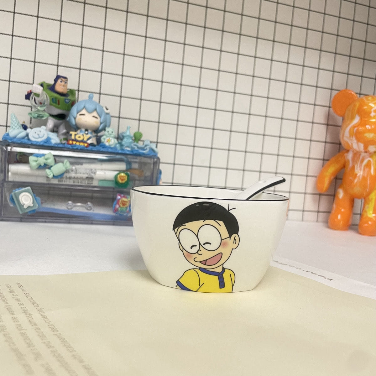哆啦A夢陶瓷餐具系列飯碗 5