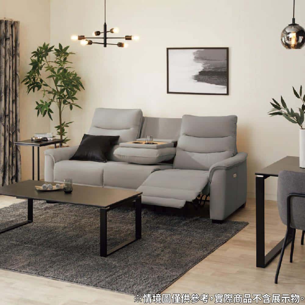 ◎3人用電動可躺式沙發 電動沙發 N-BELIEVA 3 NS合成皮 耐磨合成皮革 GY NITORI宜得利家居 7