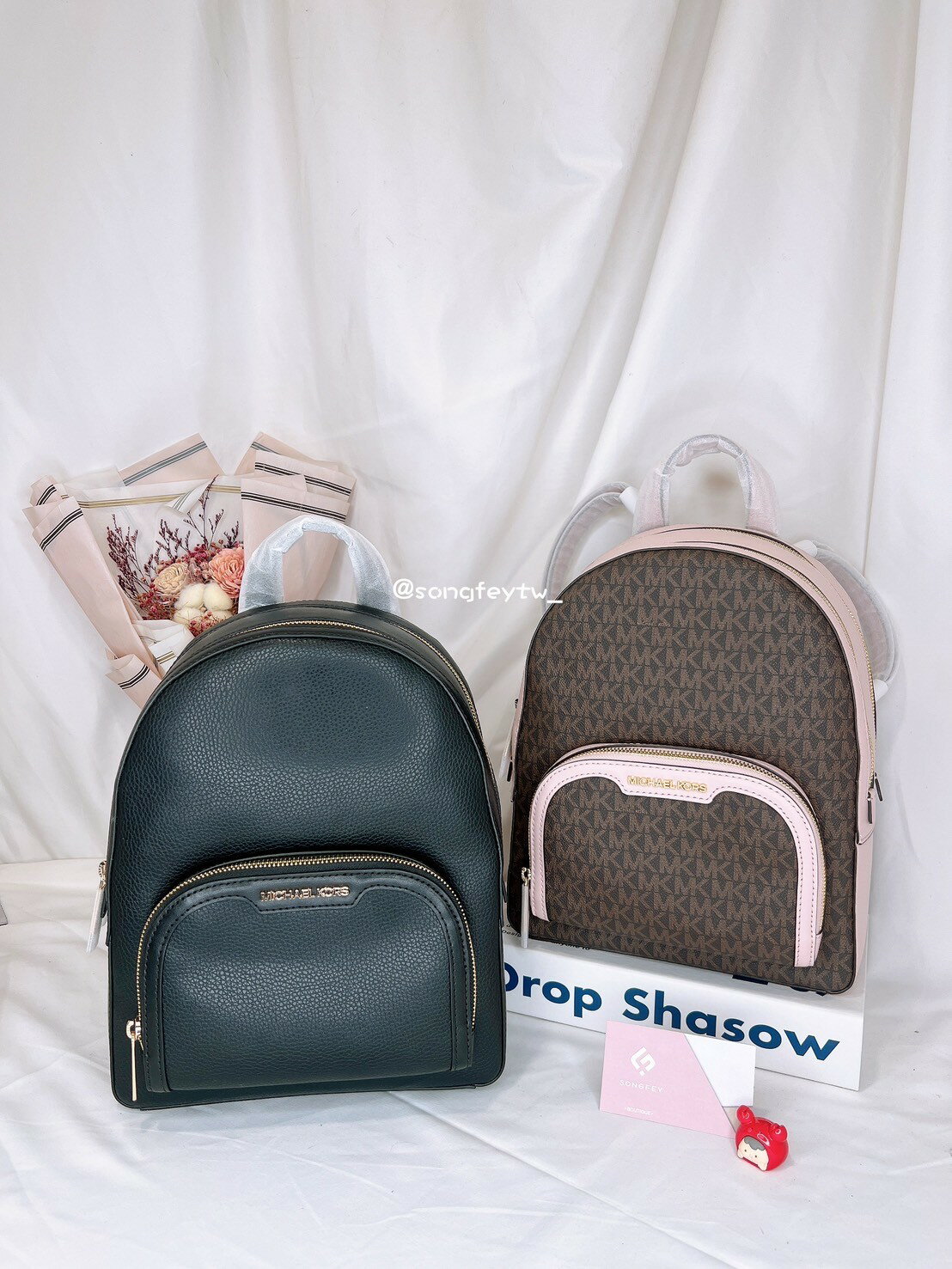 美國代購🇺🇸台灣現貨 MK 雙拉鍊中後背【送禮精選★APP下單點數4倍送】