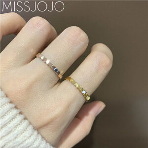 日韓版簡約個性氣質光面蜂窩六邊形鈦鋼鍍玫瑰金色食指戒指女尾戒