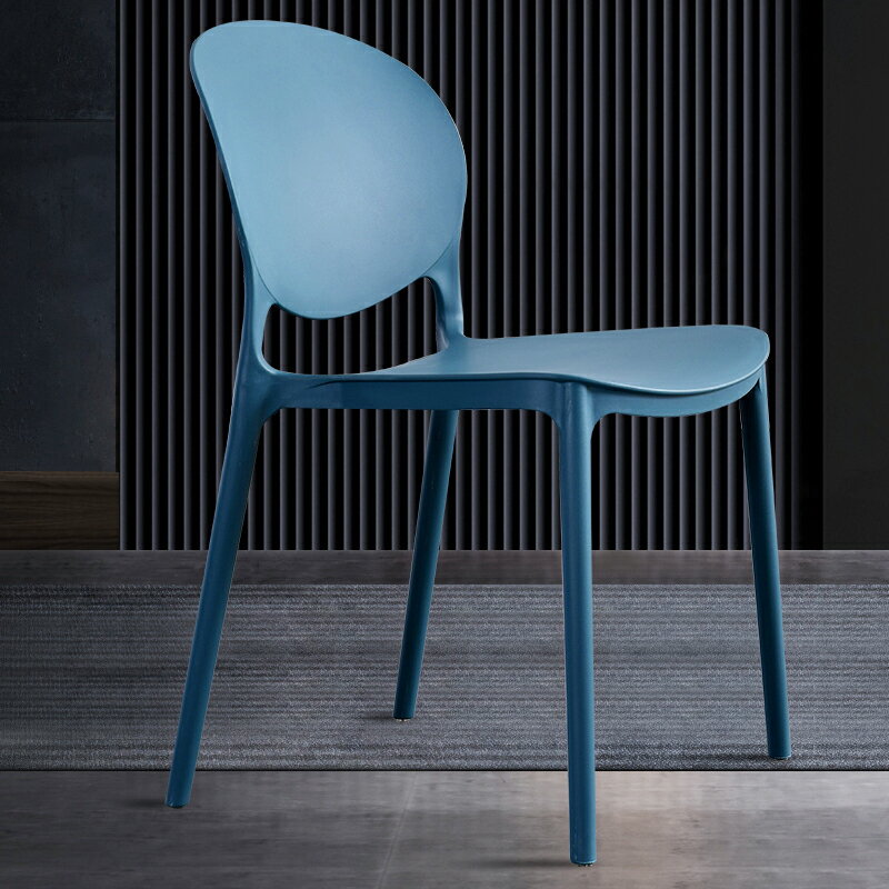 化妝椅 塑料椅子簡約現代餐椅家用凳子靠背北歐化妝椅經濟型網紅ins休閑『XY11074』