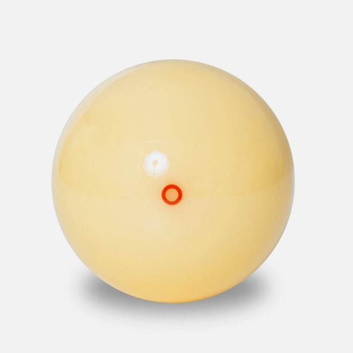 Super Pool Ball 2 1/4" with Red Circle billiards臺球母57.2mm