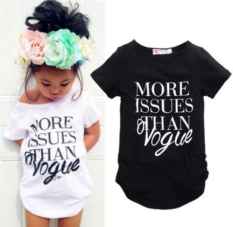 亞馬遜ins外貿童裝兒童短袖t恤新款女童寶寶夏裝圓領字母上衣
