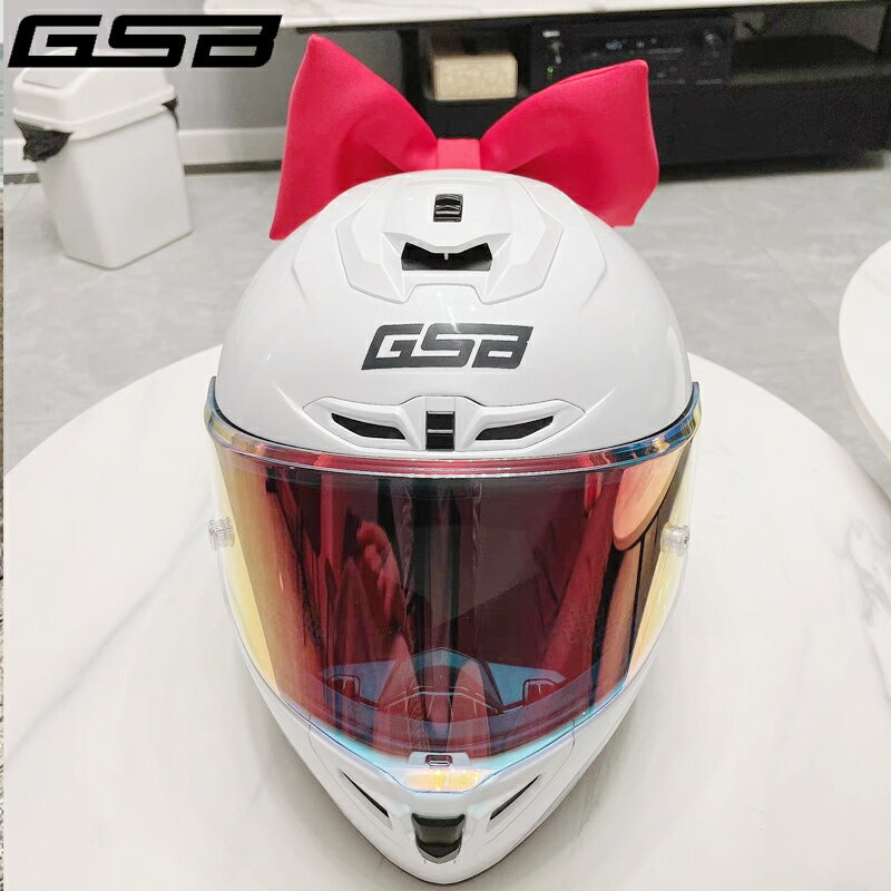 GSB361摩托車頭盔男女士夏季機車全盔藍牙四季通用跑盔3C認證