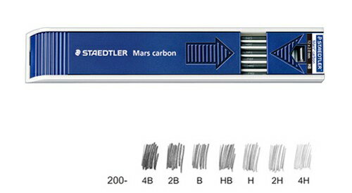 STAEDTLER 施德樓 2mm HB工程筆芯 MS-200