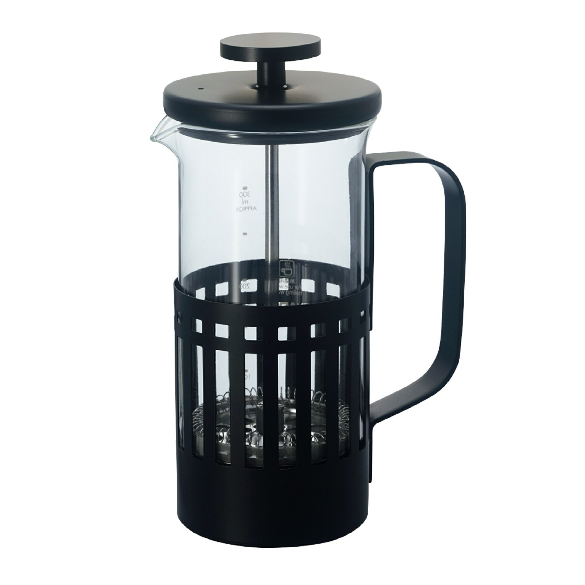 金時代書香咖啡 HARIO 霧黑濾壓壺 300ML THN-2-B