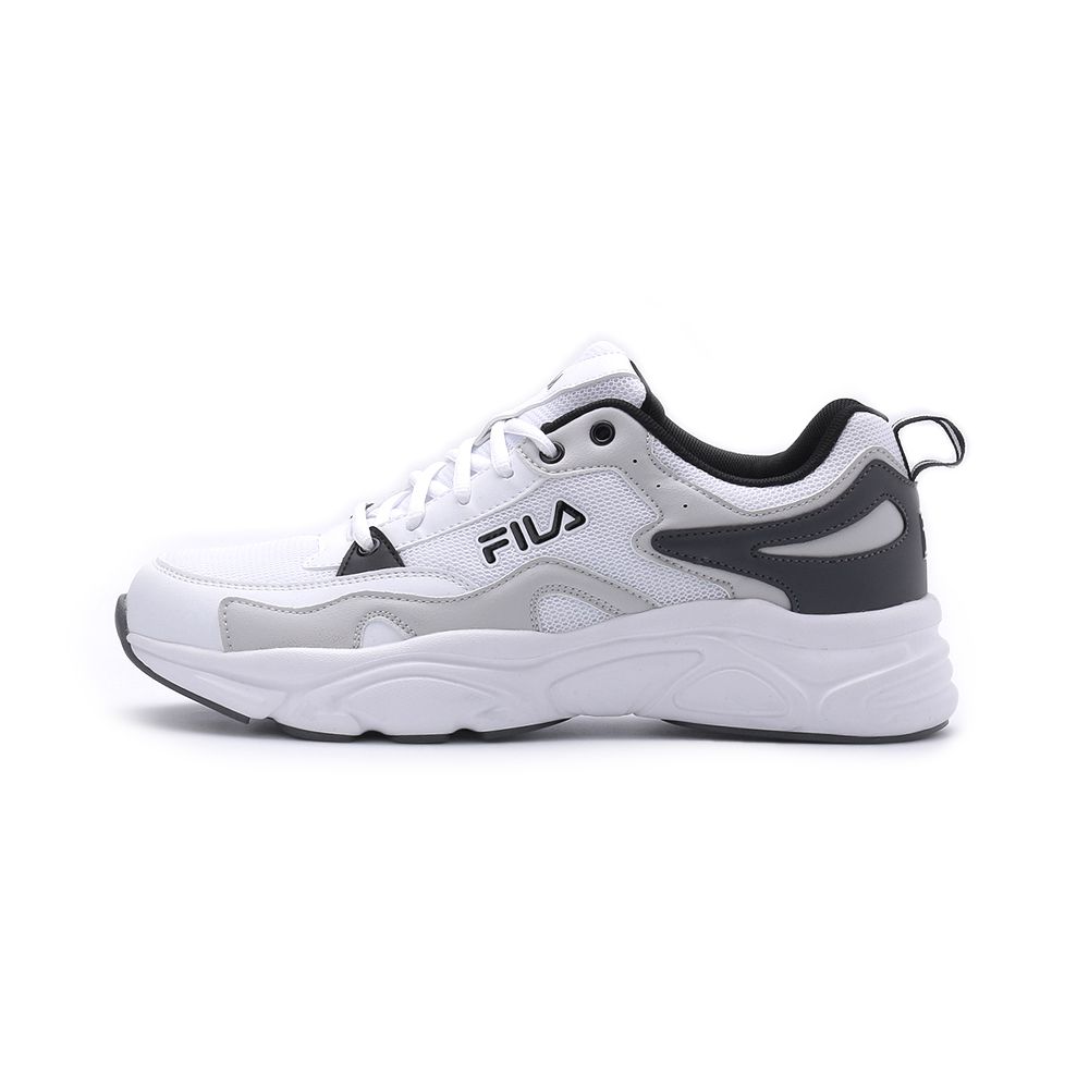 FILA 復古慢跑鞋 白灰 1-J331Y-144 男鞋